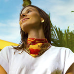 Cargar la imagen en el visor de la galería, Pañuelo Pañoleta Las Gatas del Río Ceremonial
