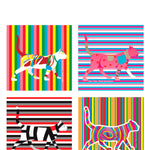 Cargar la imagen en el visor de la galería, Portavasos x4 Madera
